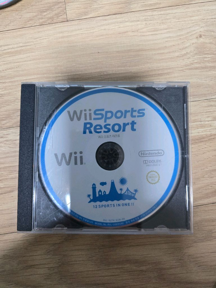 닌텐도위 wii 정품 위스포츠리조트 게임 이미지
