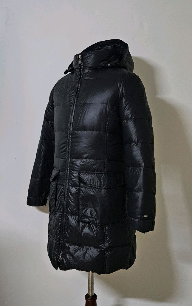 66)타미힐피거 여성 구스다운 경량 롱패딩--1