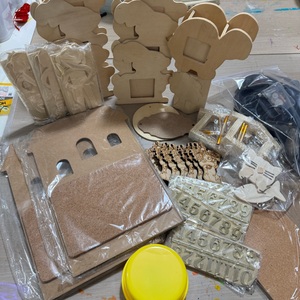 mdf 나무 만들기 반제품 일괄