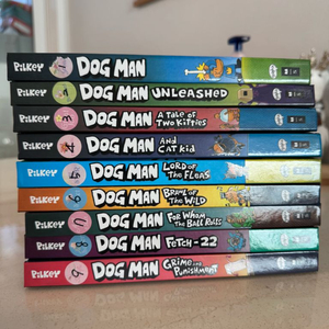 영어 원서 Dog Man 9권 세트