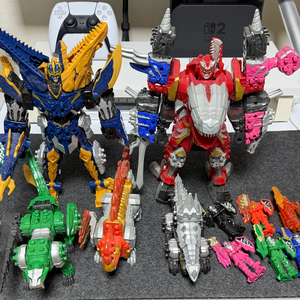 파워레인저 다이노소울 기사룡전대 류소우저 일괄