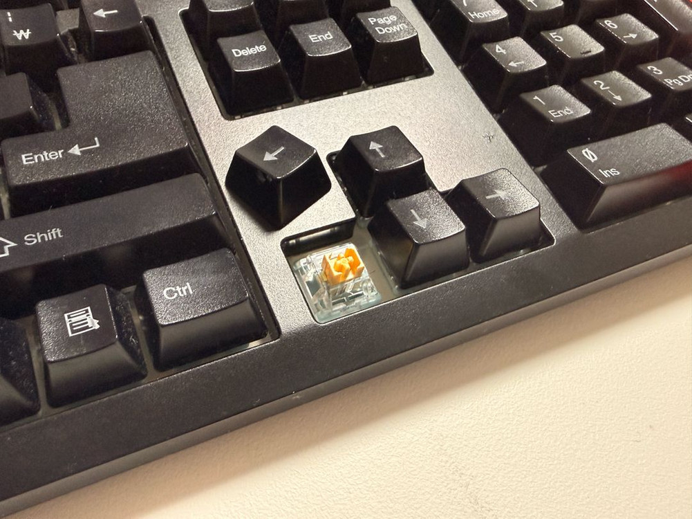 큐센 dt35 106 유무선 기계식 키보드--1