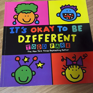 todd parr의 its okay to be different (ar 1.7)