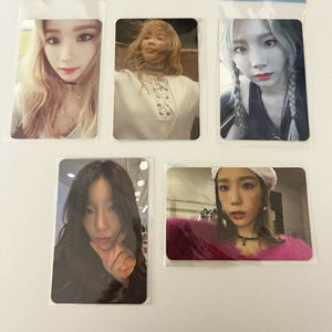 소녀시대 태연 앨범 포토카드 포카 아이 why 왓두콜 이미지