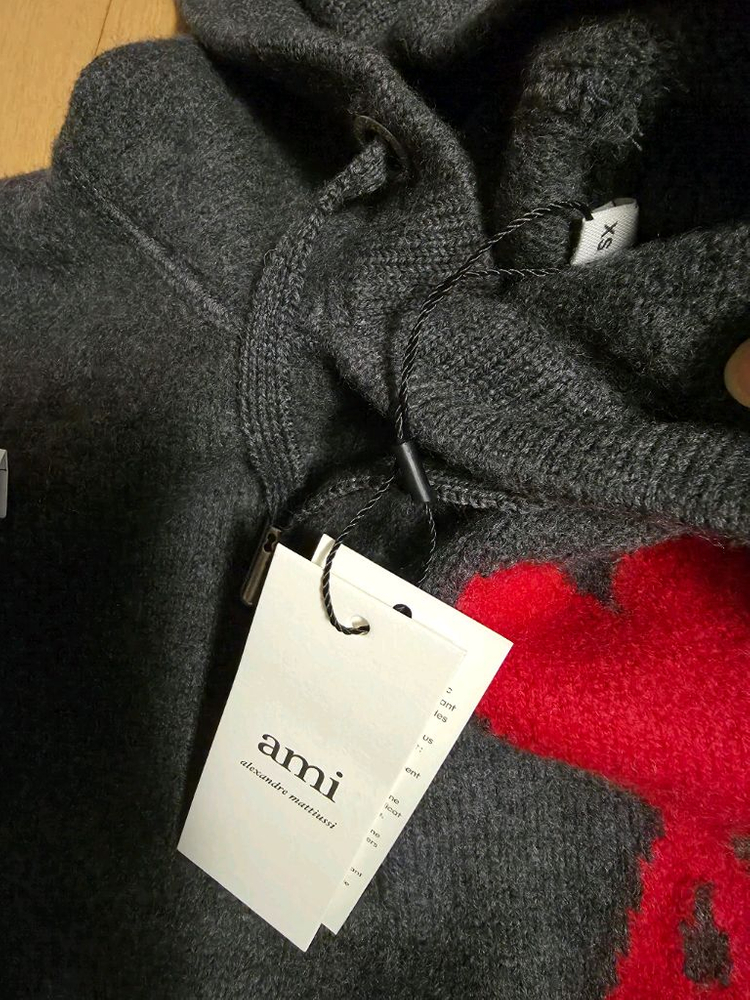 아미 후드 울니트xs 이미지