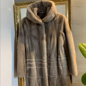 진도 끌레베 밍크코트