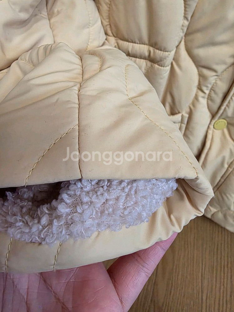 베네통 키즈 155 패딩. 패딩 150.--2