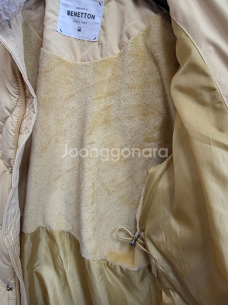 베네통 키즈 155 패딩. 패딩 150.--4