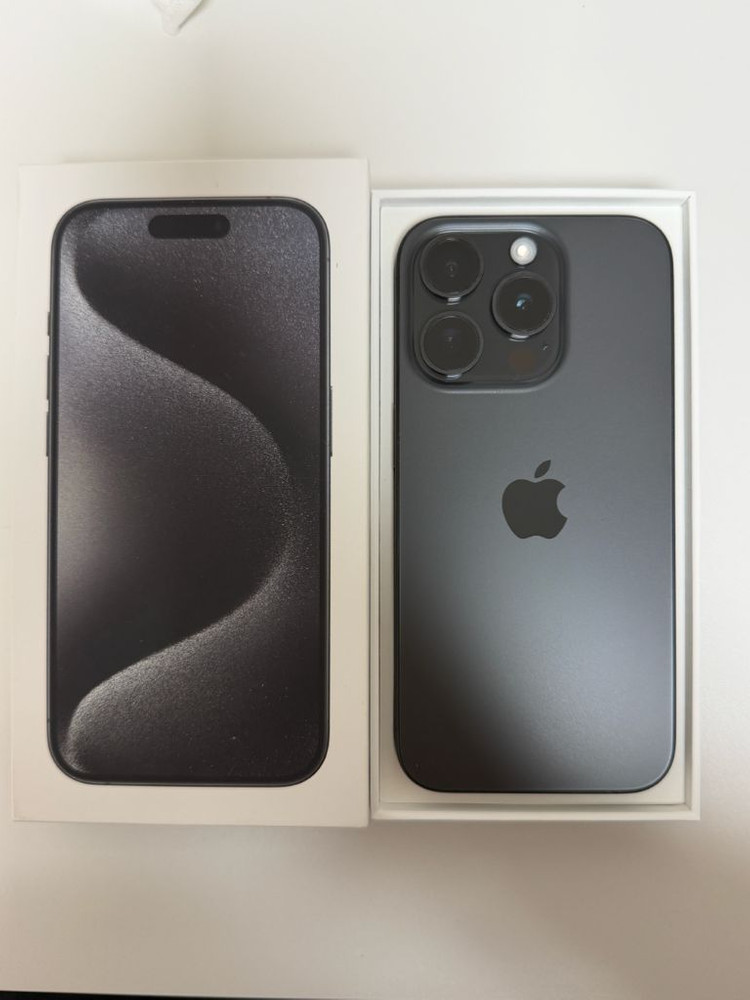 아이폰 15 Pro 256G 블랙 풀박스--5