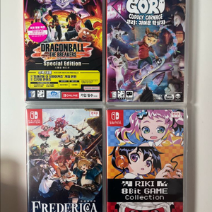 닌텐도 스위치 게임 4종 일괄 미개봉