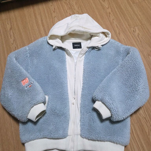 리틀브렌 뽀글이 후드집업s