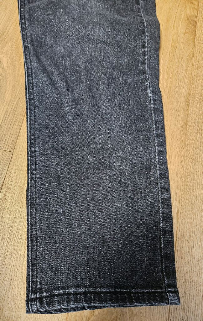 리리끄 블랙 데님 팬츠--5