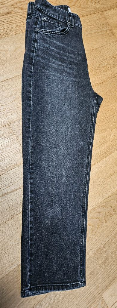 리리끄 블랙 데님 팬츠--6