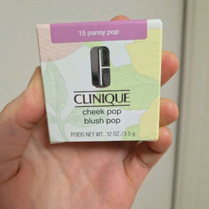 크리니크 팬지팝(치크팝블러셔)새제품_쿨톤 베스트색상