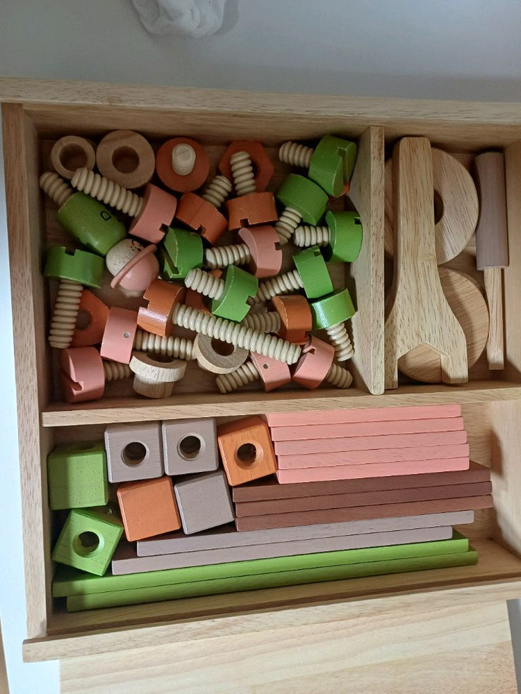 아카시아봉봉 우드 공구놀이 원목교구--1