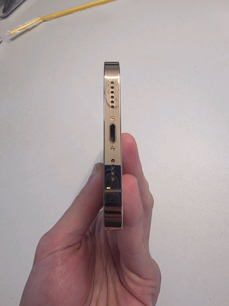 아이폰12프로맥스 골드 256GB--2