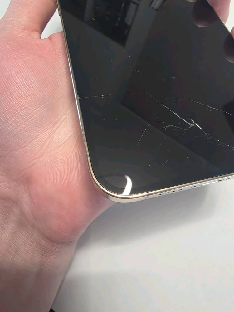 아이폰12프로맥스 골드 256GB--6