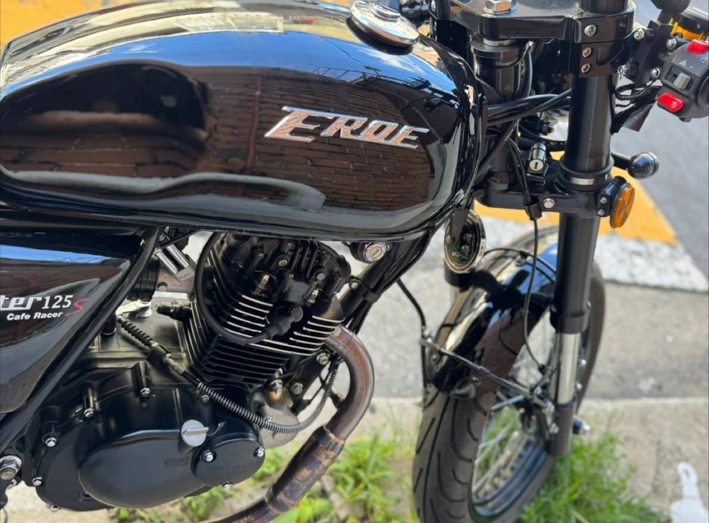 엘로이 헌터125 카페레이서 레트로 오토바이 150에 팝니다 이미지