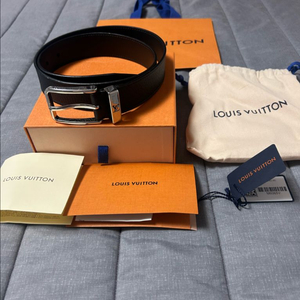 루이비통 퐁뇌프 남성 벨트 85 사이즈 (M6065V)