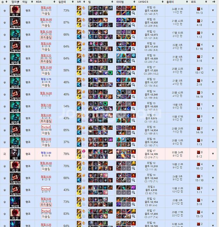 리그오브레전드 롤 LOL 맡김 강의 듀오--1