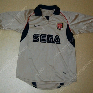 아스날 01-02 어웨이 골드 세가 SEGA 팝니다.