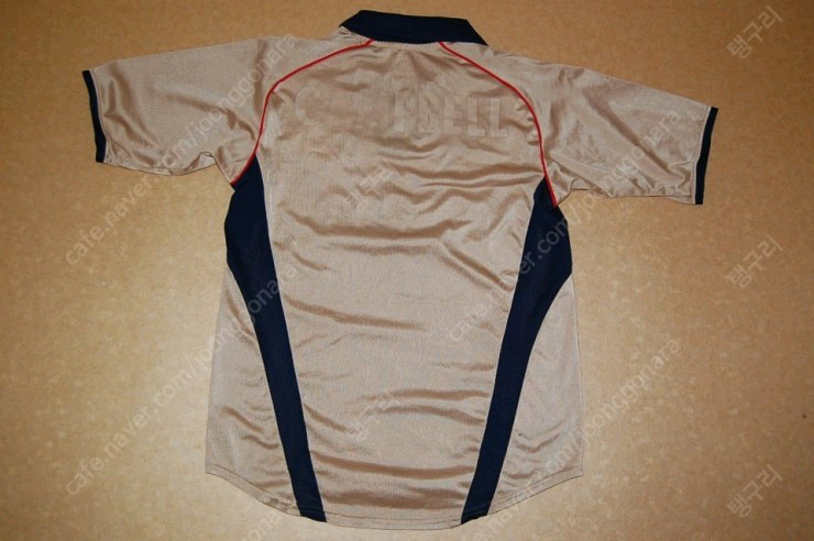 아스날 01-02 어웨이 골드 세가 SEGA 팝니다.--6