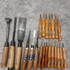 목공/우드카빙 도구 전문가용 풀세트.조각도