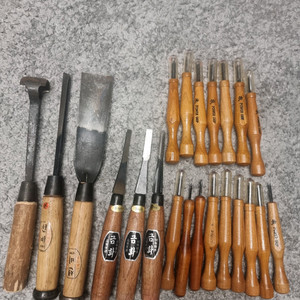 목공/우드카빙 도구 전문가용 풀세트.조각도
