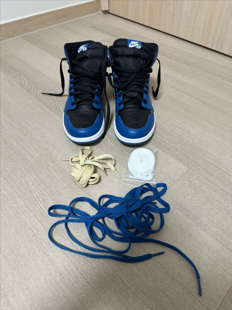 나이키 에어 조던 1 레트로 하이 OG 다크 마리나블루 이미지