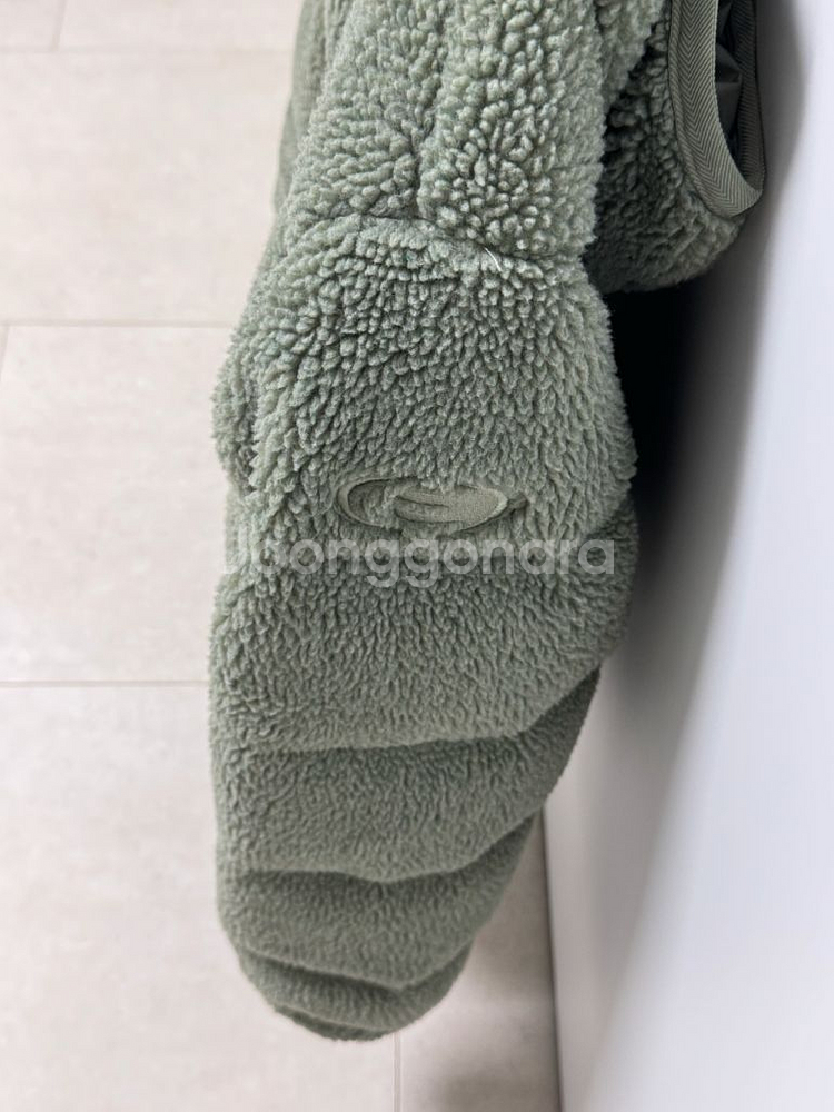 아이더 리버시블 양면패딩 뽀글이--4