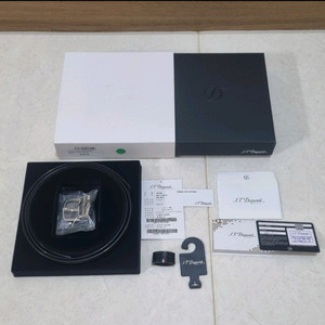 S.T.DUPONT 듀퐁 남성 천연소가죽 벨트 새상품