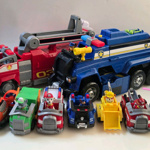 퍼피구조대 체이스경찰기동대 마샬디럭스소방차외 7종