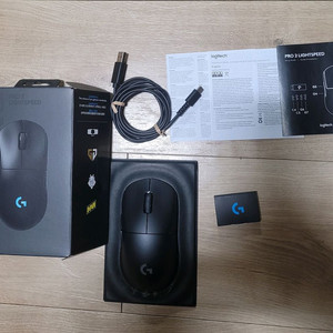 로지텍 G PRO 2 LIGHTSPEED 무선 게이밍 마우스 블랙