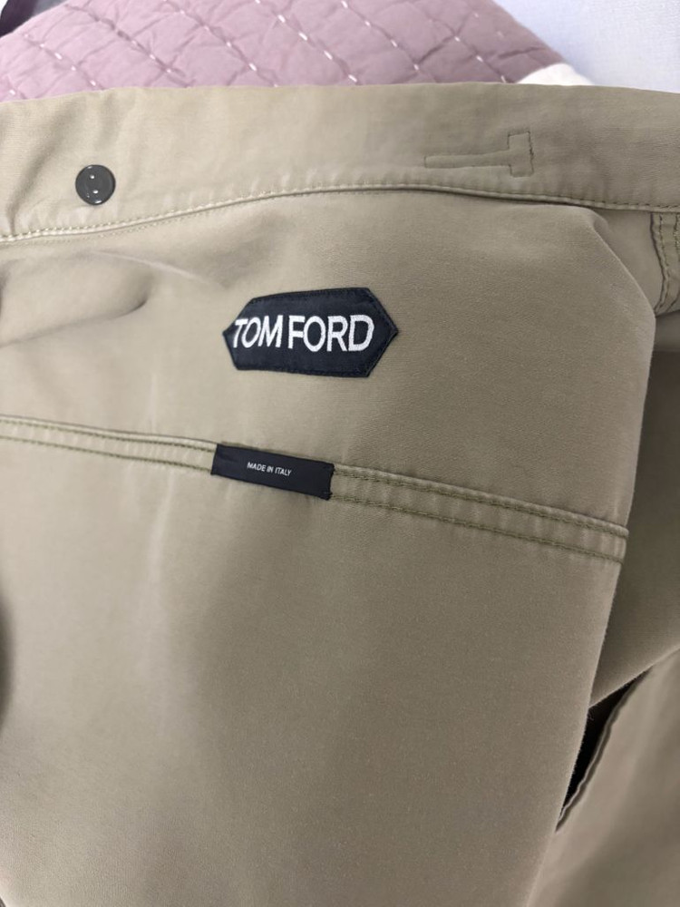 톰포드 코튼 브러시드 블루종 자켓 50--5