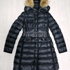 마지막가격내림!!) 정품 여성 몽클레어 헤르민퍼 롱패딩 00사이즈