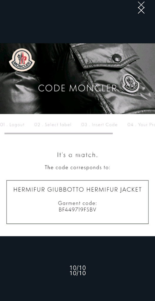 마지막가격내림!!) 정품 여성 몽클레어 헤르민퍼 롱패딩 00사이즈--9