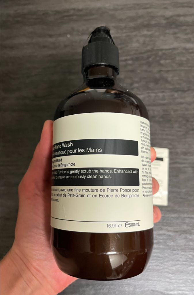 이솝(Aesop) 레버런스 아로마틱 핸드워시 500ml (미개봉 새상품)--1