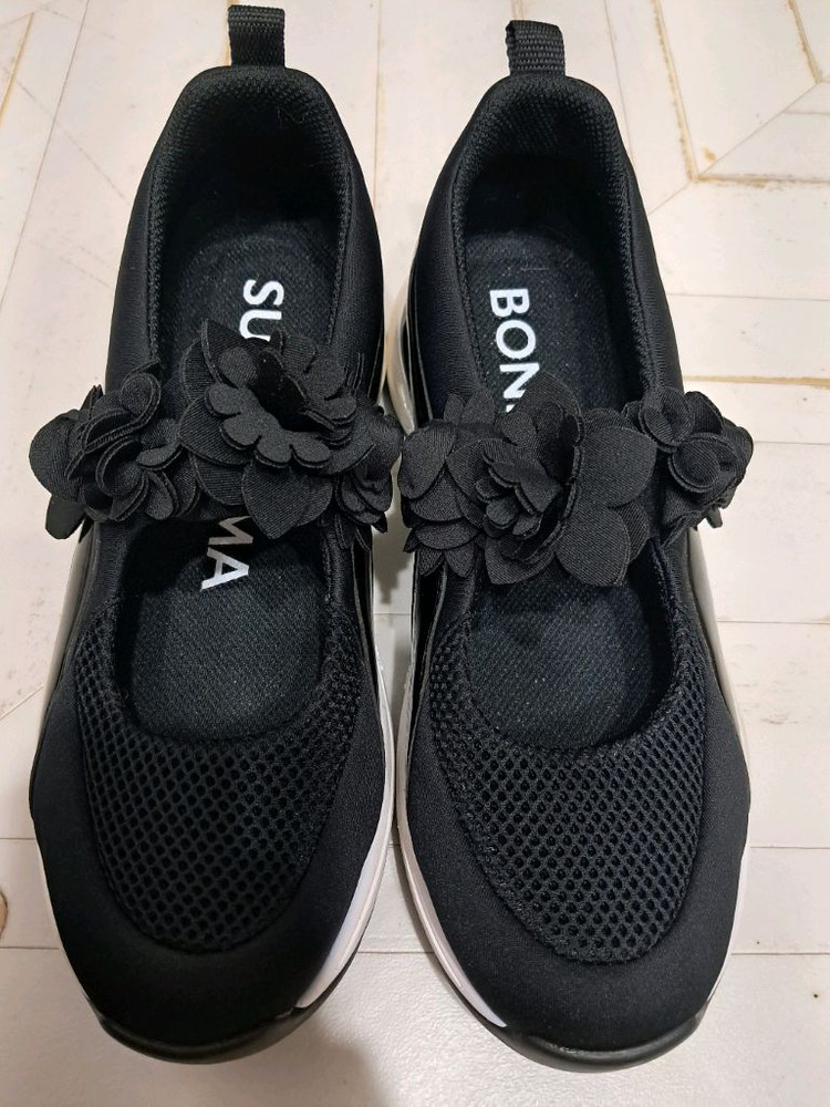 슈콤마보니 뉴 플라워밤 메리제인 스니커즈 245~250--1