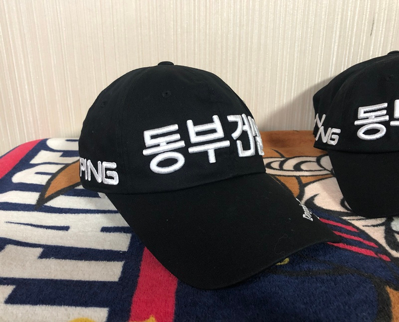 핑골프 동부건설골프단 프로골퍼모자/캡--5
