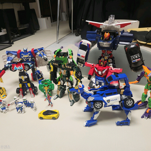 카본 변신 로봇 10종외 일괄