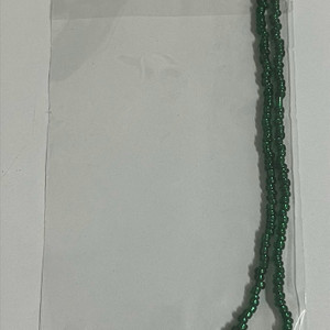 초록 비즈 목걸이