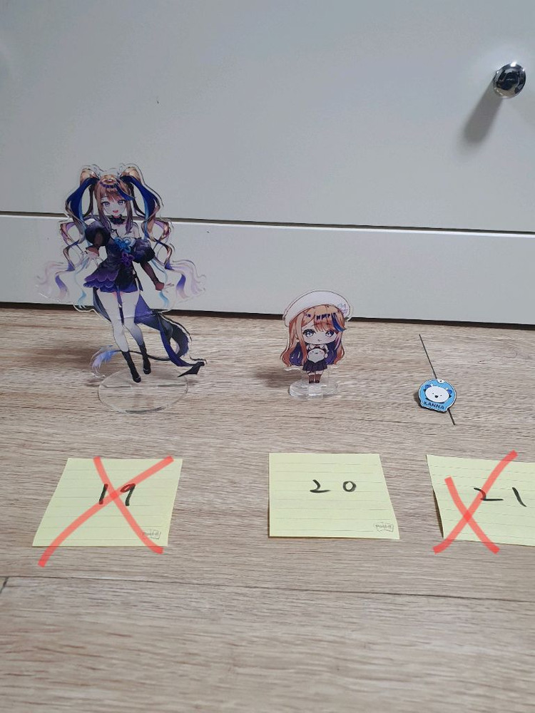 아이리 칸나 아크릴 및 스텔라이브 굿즈(개별가능)--7