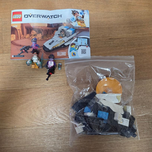 레고 오버워치 75970 트레이서 vs 위도우메이커