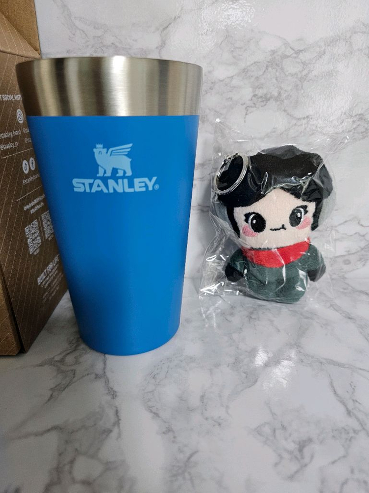 새상품- 대한민국 공군 인형키링+ 스탠리 어드벤처 스태킹 비어 파인트--3