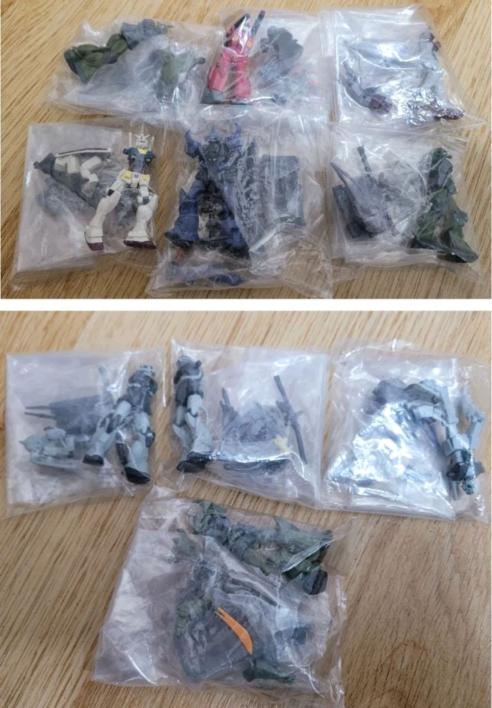 반다이 반프 건담 피규어 컬렉션 디오라마 히로인등 팝니다 이미지