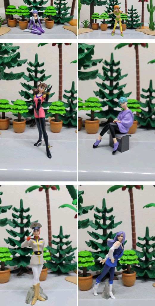 반다이 반프 건담 피규어 컬렉션 디오라마 히로인등 팝니다 이미지
