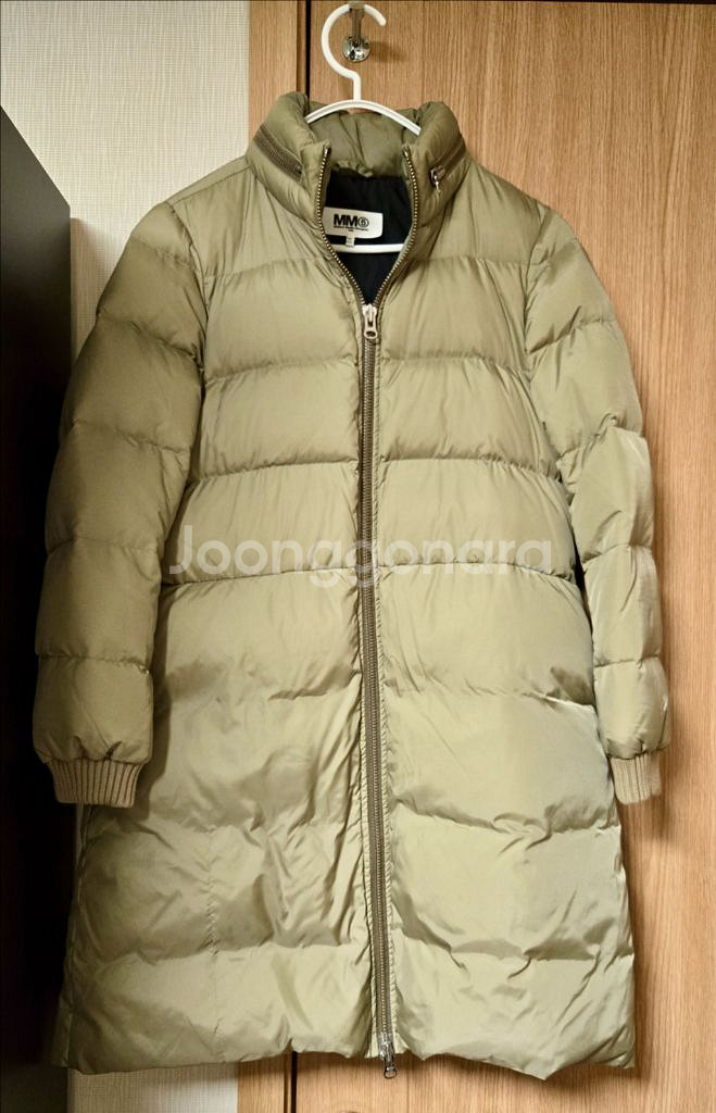 MM6 메종 마르지엘라 구스 롱 패딩 38사이즈--1