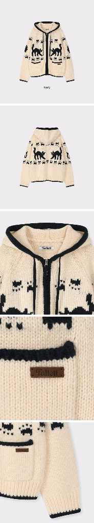 fallett(팔레트)니트후드집업s 이미지