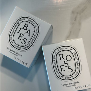 딥티크 베이 , 로즈 캔들 (쇼핑백 파우치) 새상품