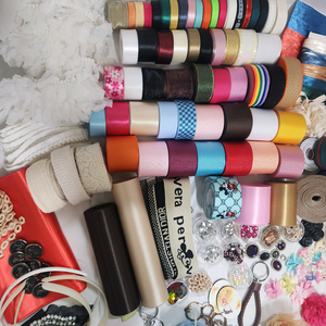 리본공예 리본재료 공예재료 레이스 키링재료